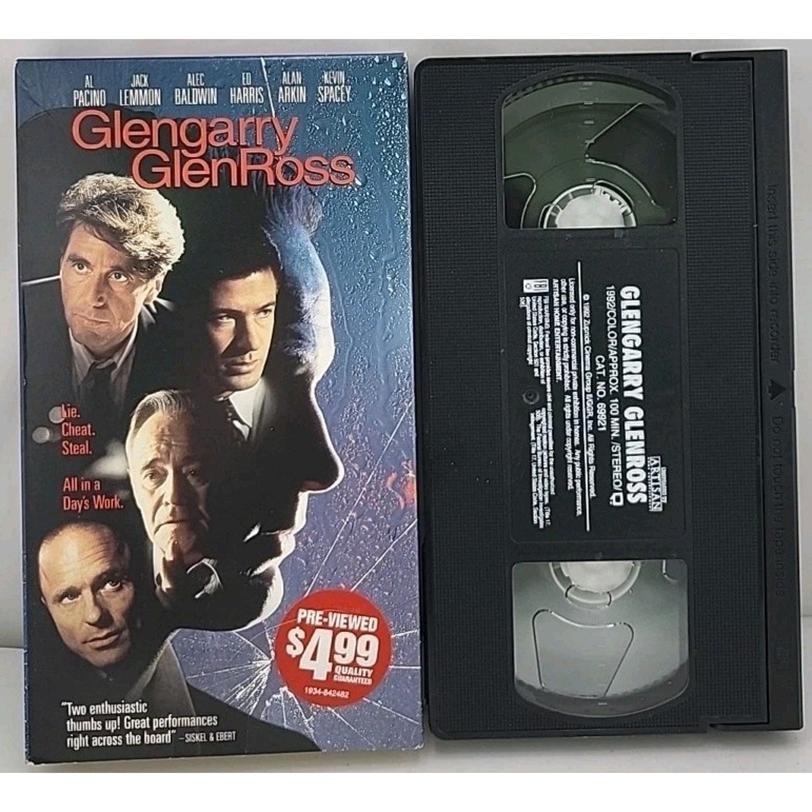 Glengarry Glen Ross (VHS, 2002)
