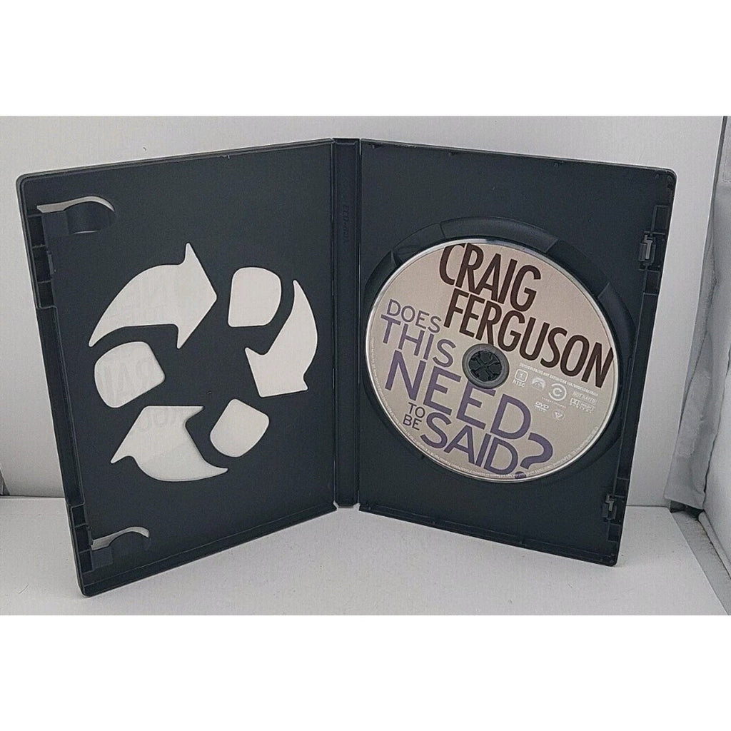 Craig Ferguson: Does this Need to Be Said? (DVD, 2011)