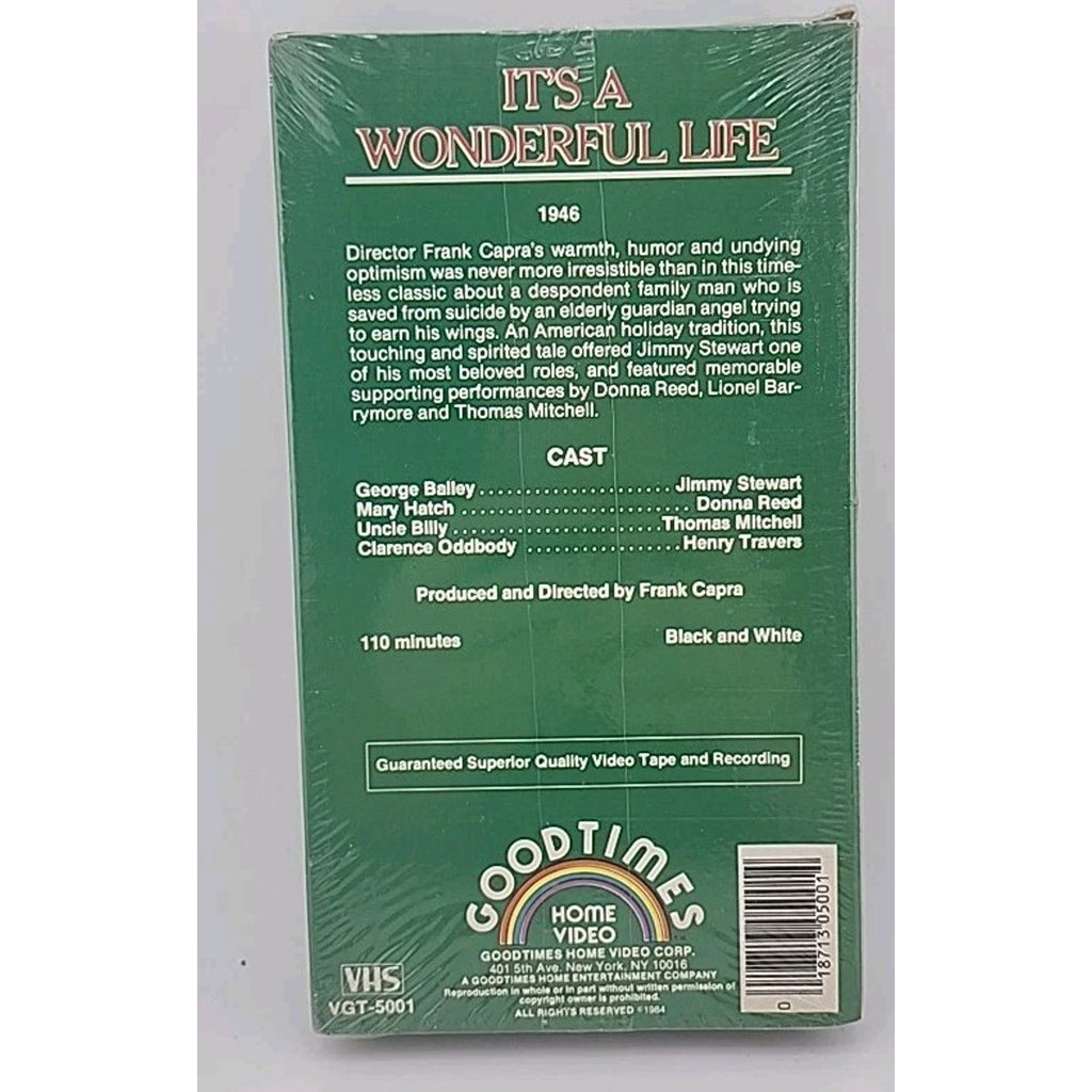 It's a Wonderful Life (VHS, 1987)