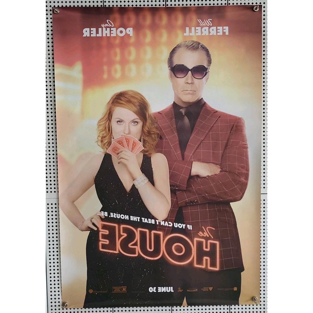 The House Movie Poster D/S 27x40 Will Ferrel Amy Poehler