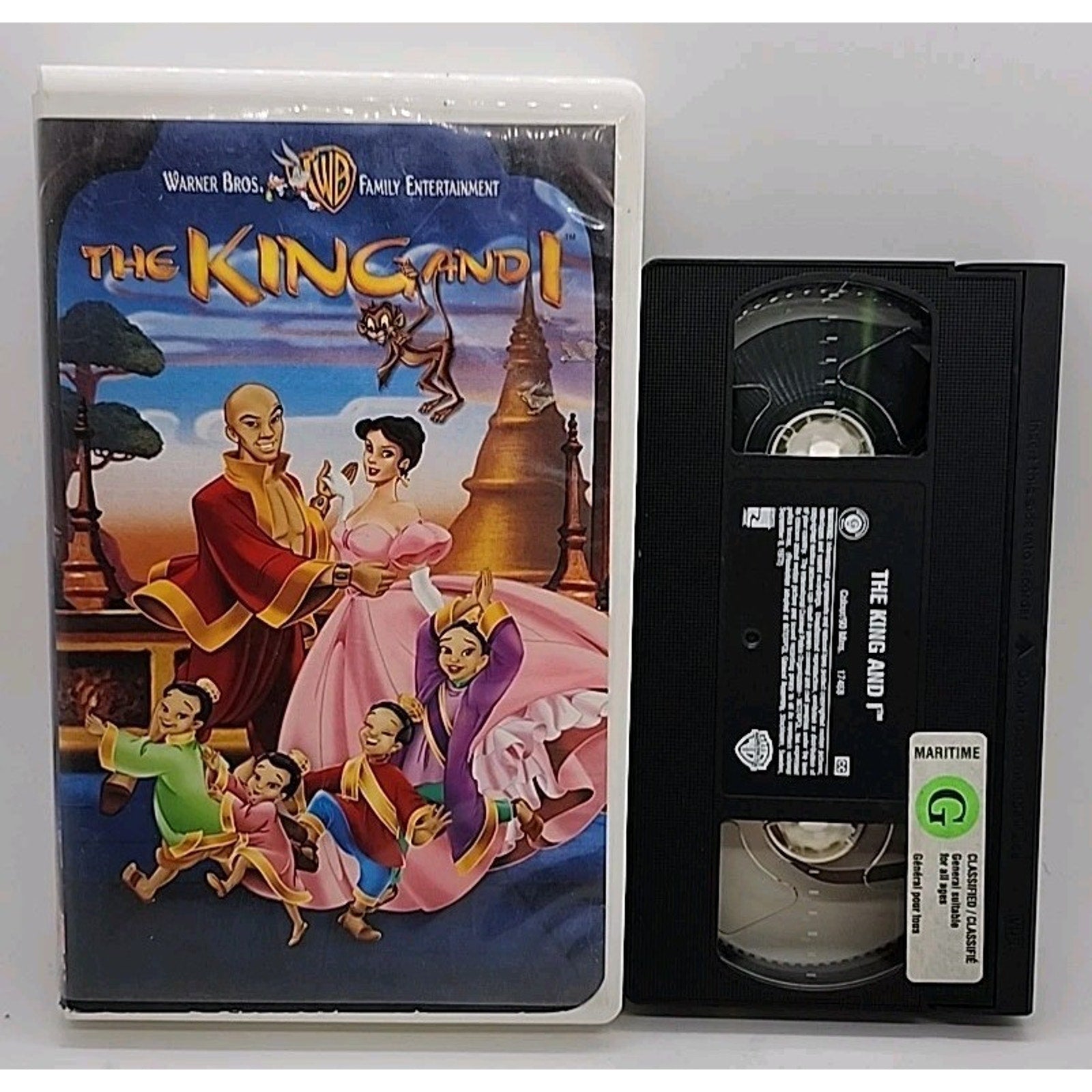 The King and I (VHS, 1999, Clamshell)
