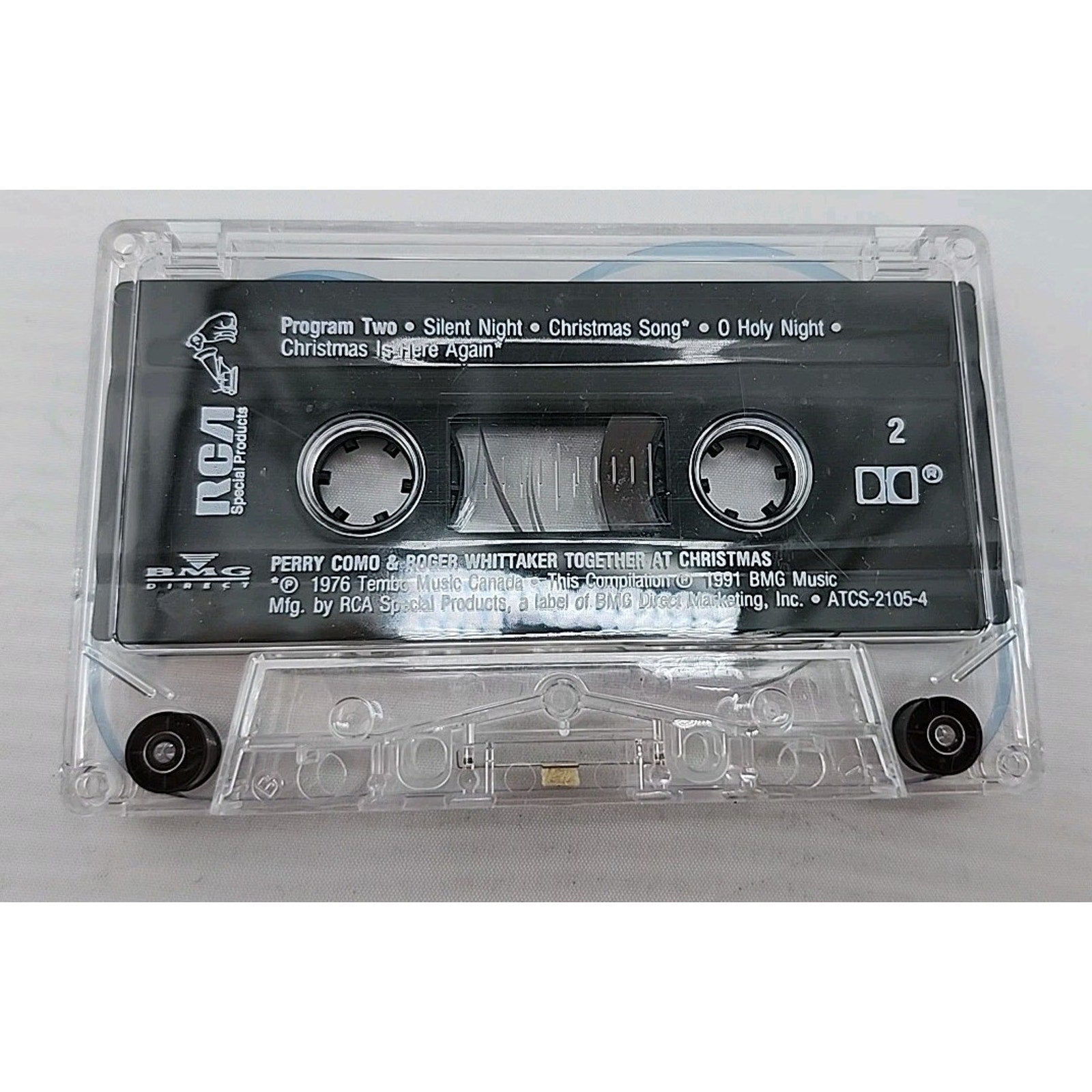 Together At Christmas Perry Como Roger Whittaker Cassette