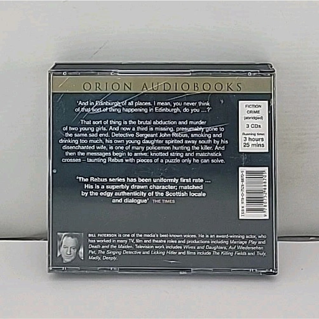 Knots & Crosses By Ian Rankin - Read By Bill Paterson Audiobook (3 CD Set)