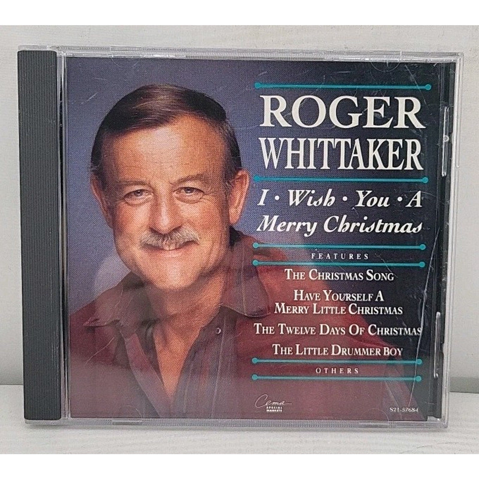 Roger Whittaker - I Wish You A Merry Christmas CD 1990s Christmas Cema
