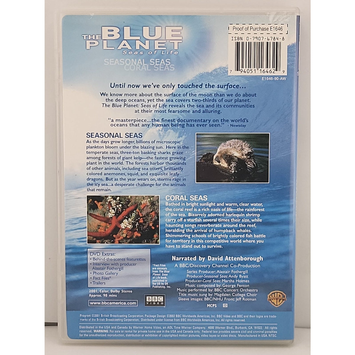 Blue Planet 3: Seas of Life (DVD, 2002)