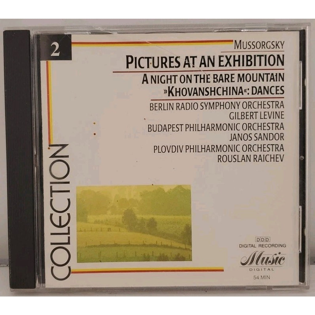 Modest Mussorgsky Pictures At An Exhibition (CD)