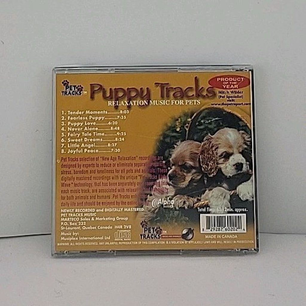 Puppy Tracks Relaxation Music for Pets CD Pet Tracks