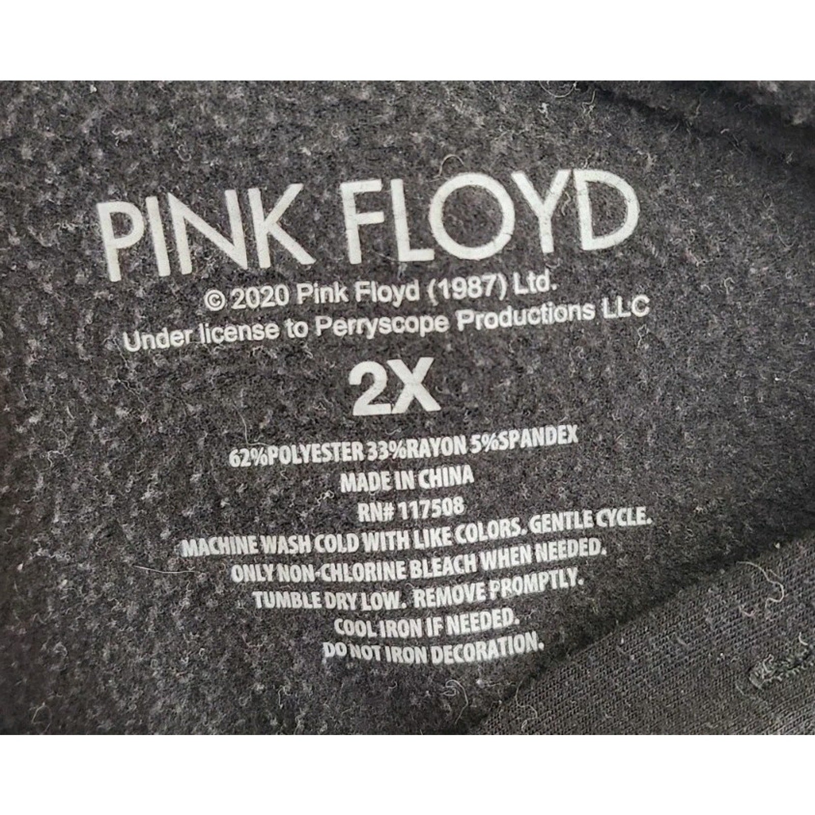 Pink Floyd Dark Side Of The Moon Sweatshirt 2X
