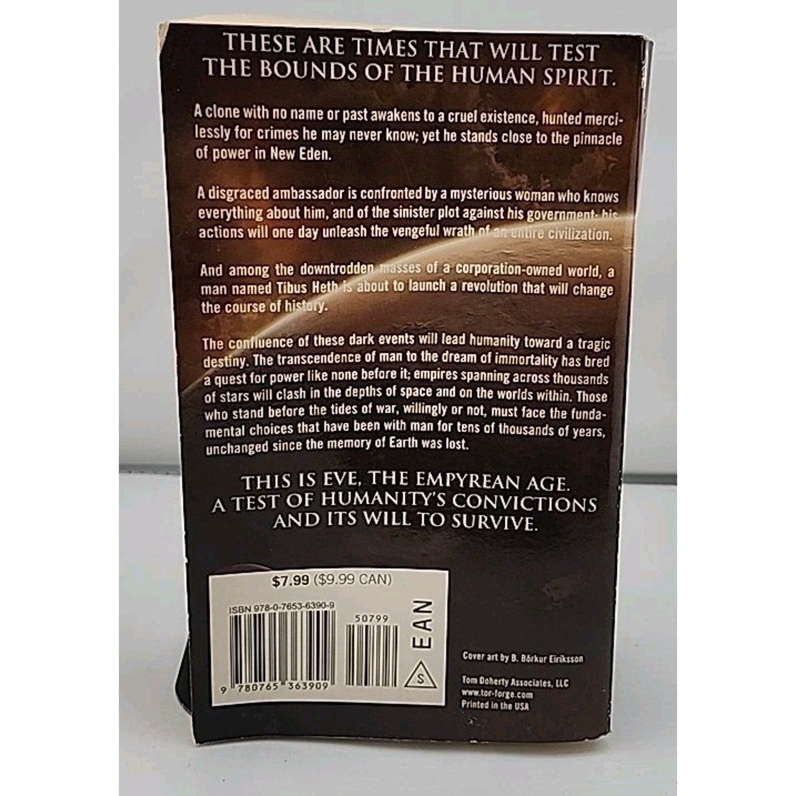 EVE: the Empyrean Age : The Empyrean Age by Tony Gonzales (2009, Paperback)