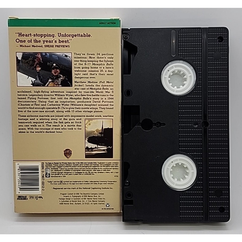 Memphis Belle (VHS, 1990)