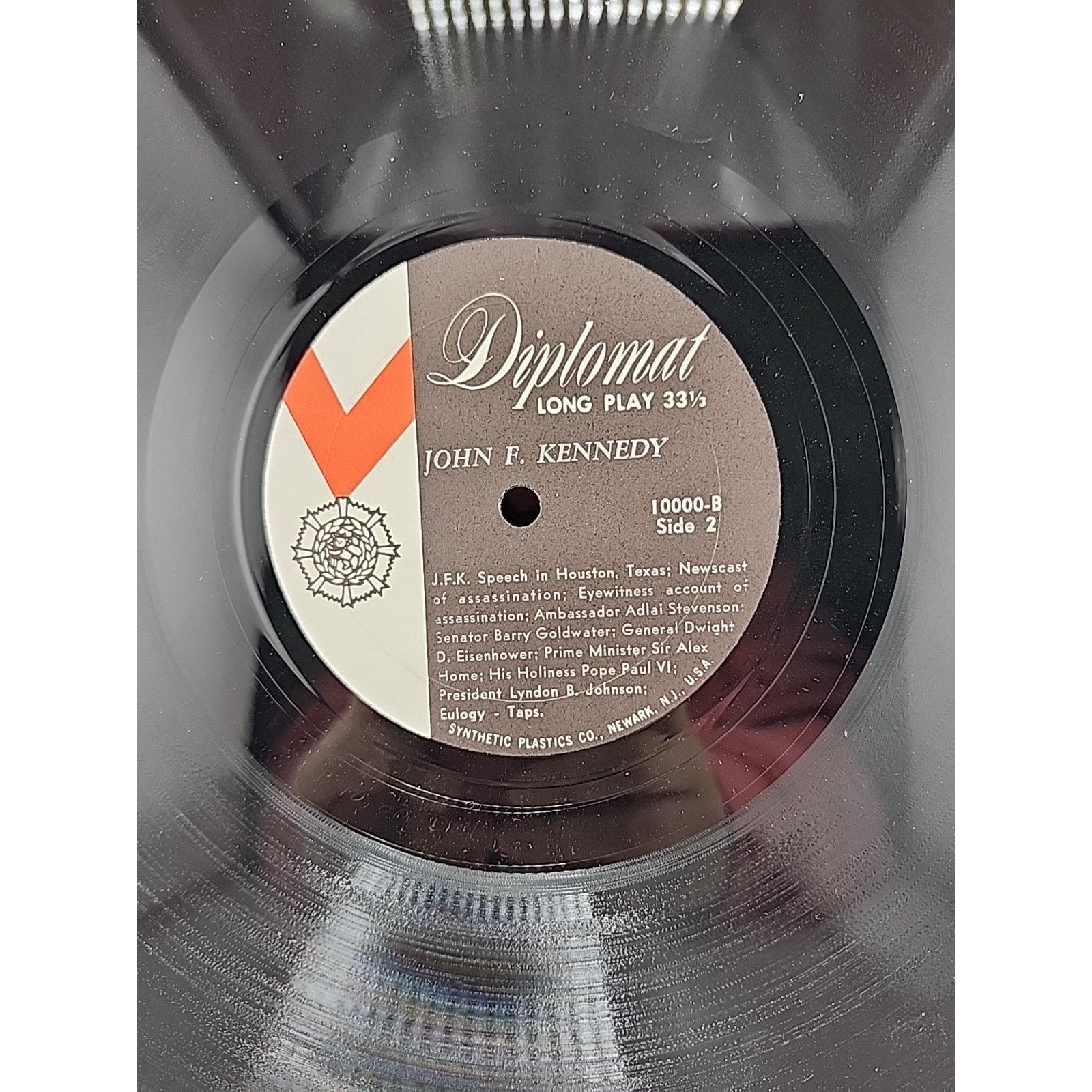 John F. Kennedy "JFK" 1917-1963: A Memorial Album (LP Vinyl Record, 33 RPM)