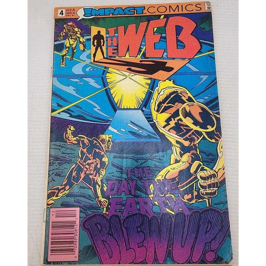 The Web The Day The Earth Blew Up Issue #4 Dec '91