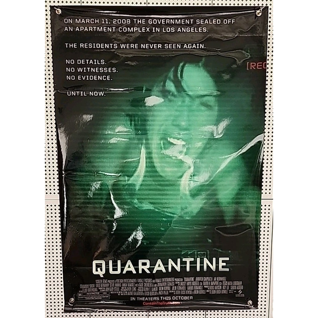 Quarantine Movie Poster 27x40 S/S Jennifer Carpenter Jay Hernandez Steve Harris