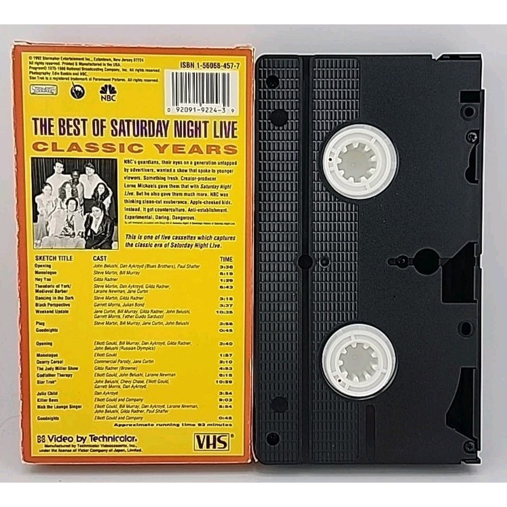 Best Of Saturday Night Live Vol 1. Classic Years 1975-80 VHS