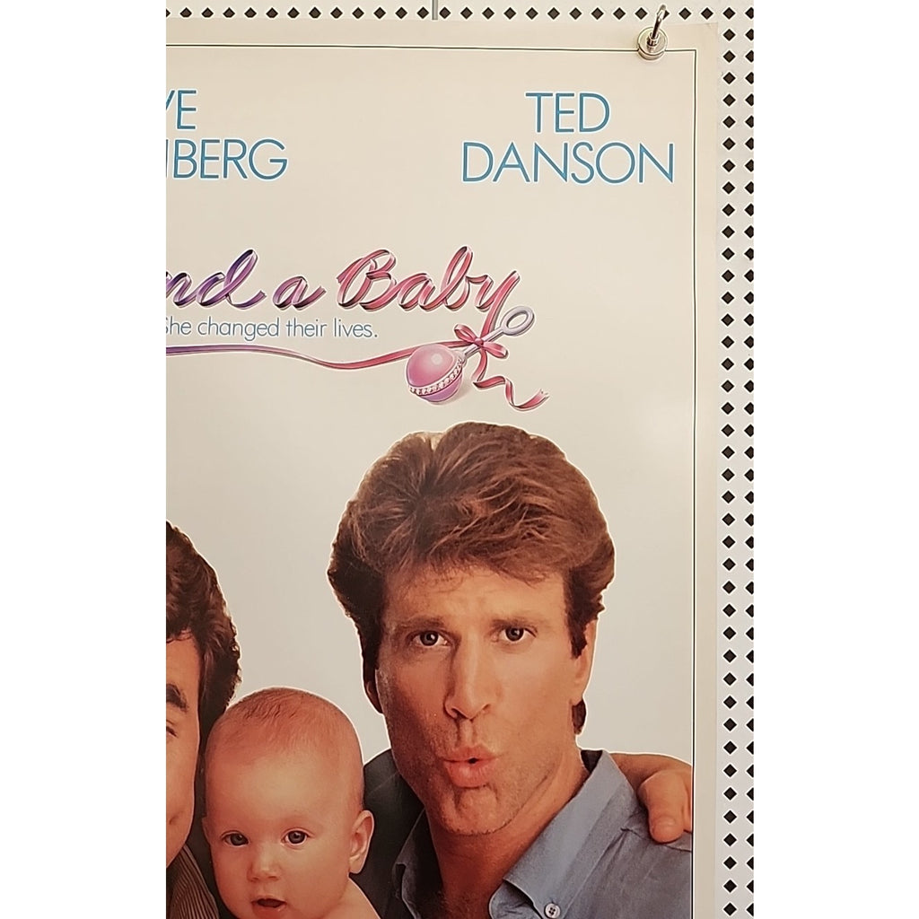 Three Men And A Baby 1987 Movie Poster 27x41 Tom Selleck Ted Danson