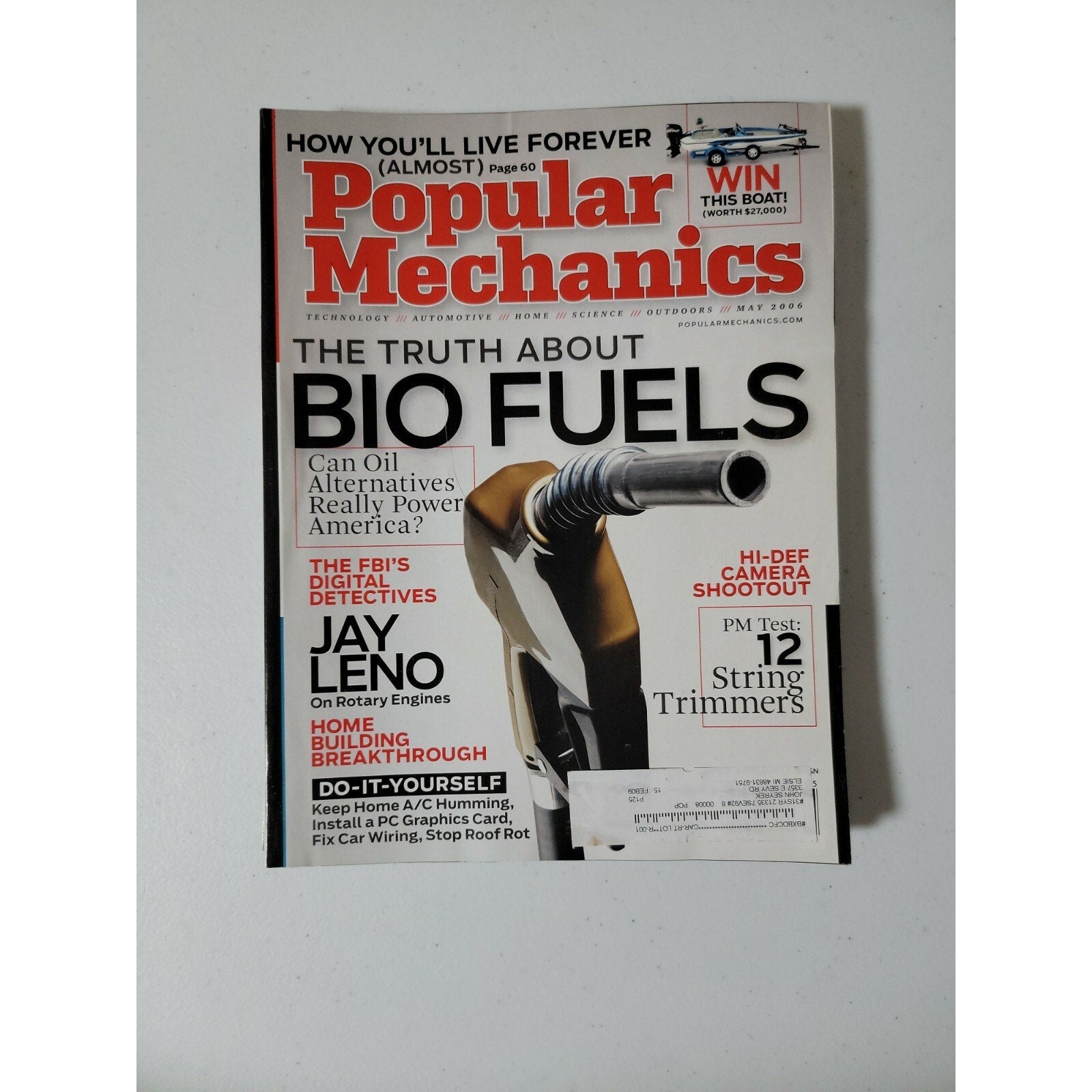 Popular Mechanics Magazine Lot 2006 (7/12)