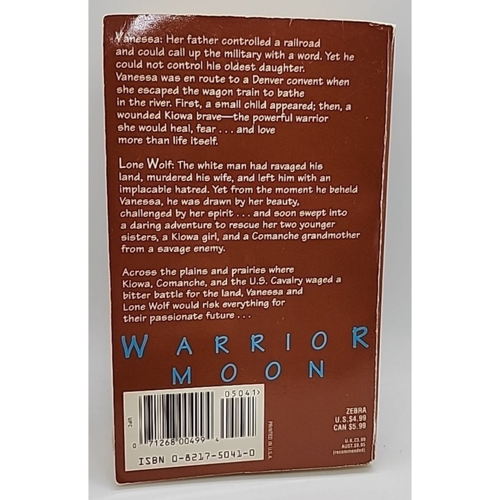 Warrior Moon by Sara Orwig (1995, Mass Market)