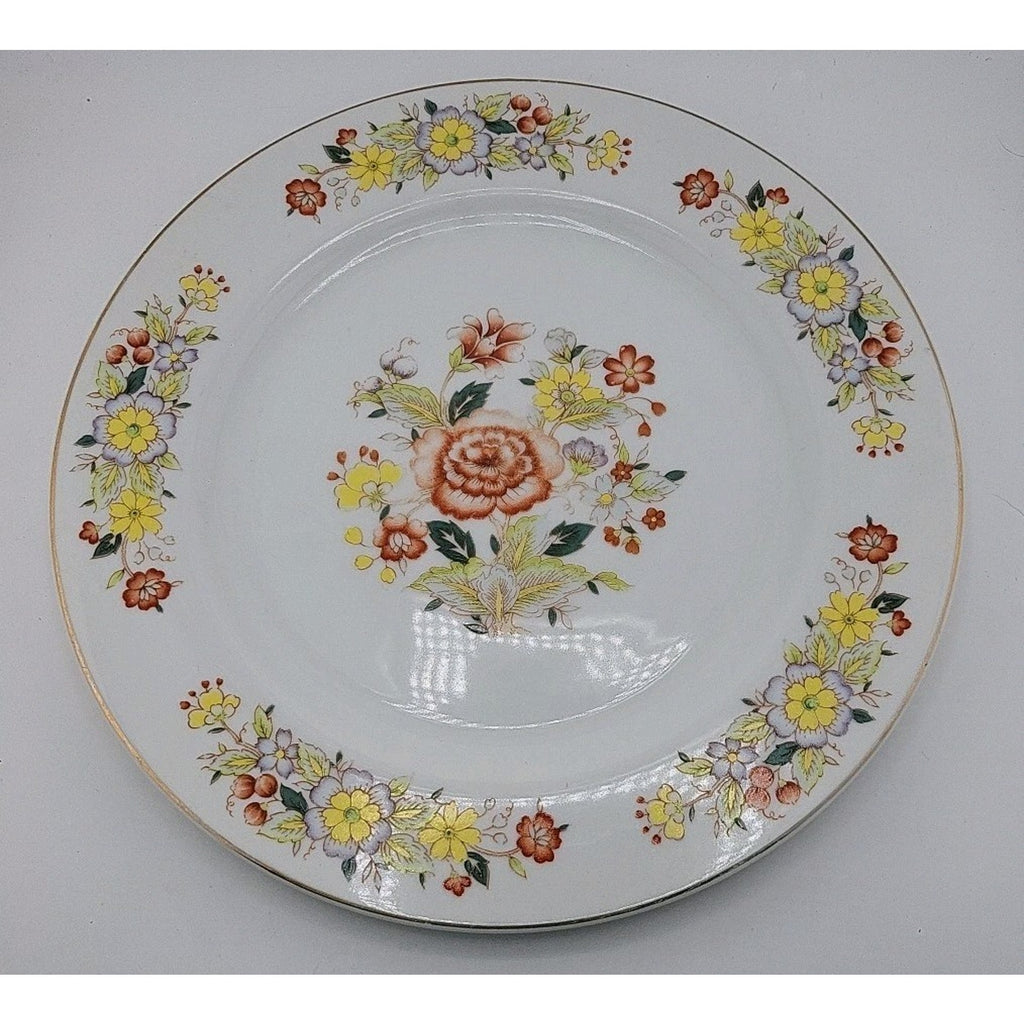 Signature Collection Plate 10" Oriental Garden Fine China Japan Floral - 1 Plate