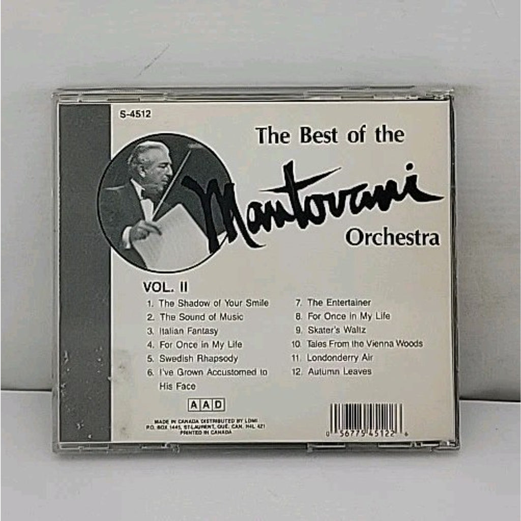 The Best of the Mantovani Orchestra Vol. 2 Music CD