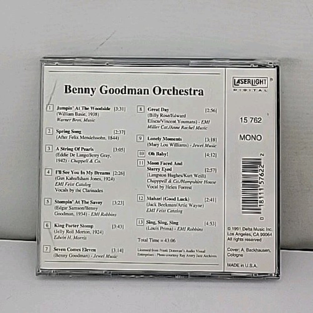 Jazz Collector Edition by Benny Goodman (CD, 1991)