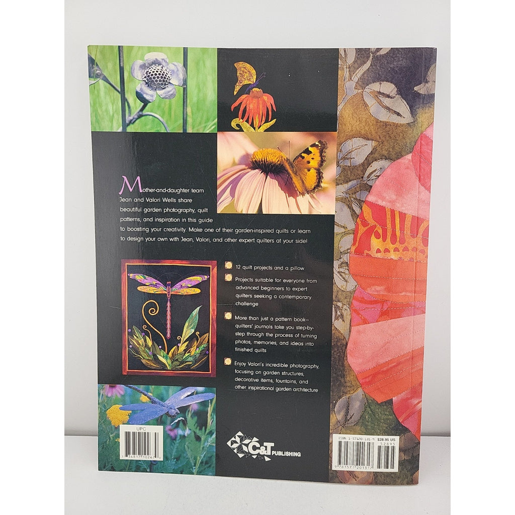 Garden-Inspired Quilts : Design Journals for 12 Quilt Projects by Jean Wells and
