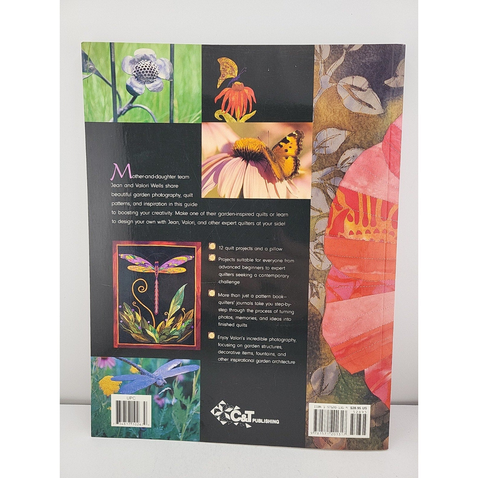 Garden-Inspired Quilts : Design Journals for 12 Quilt Projects by Jean Wells and
