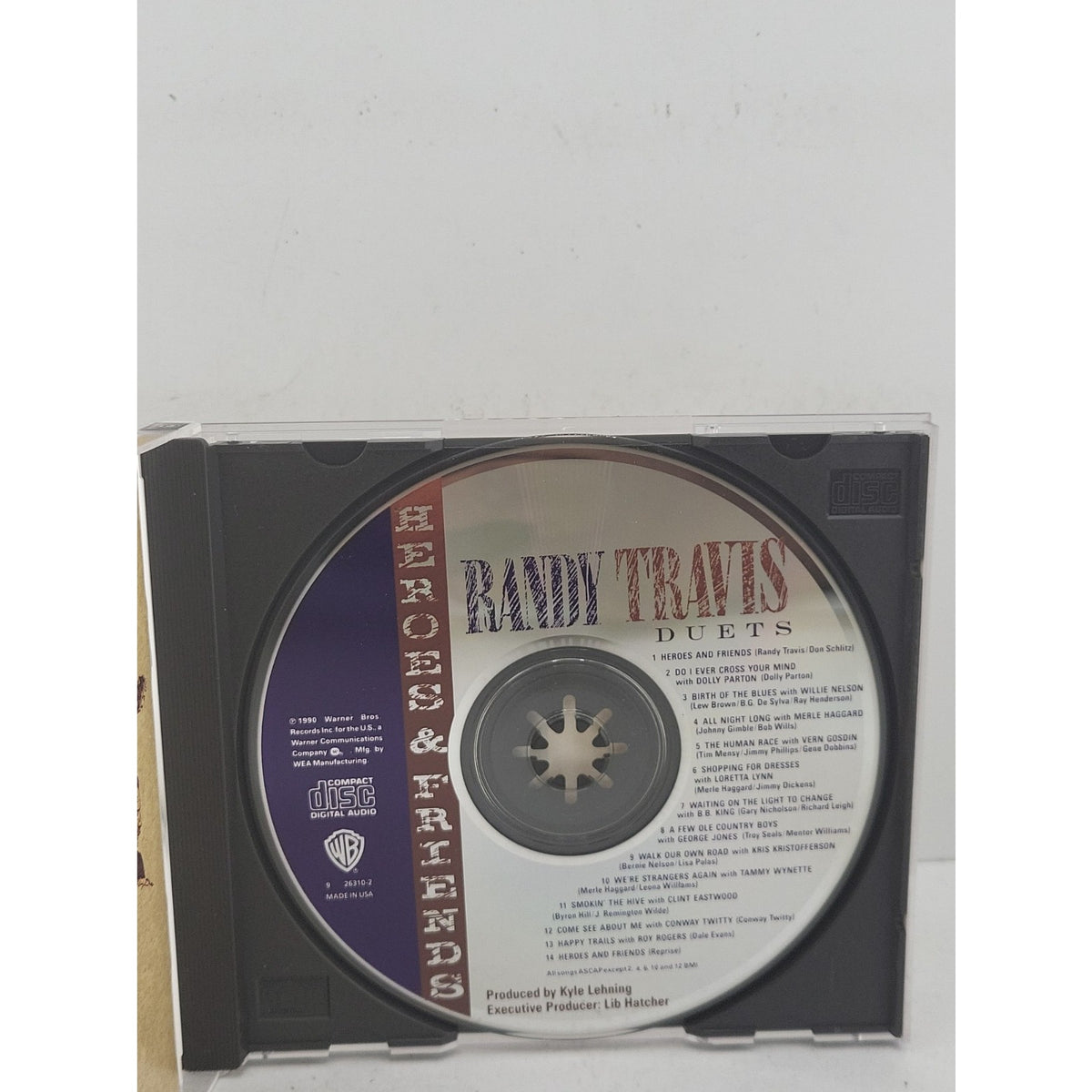 Heroes & Friends by Randy Travis (CD, 1990)