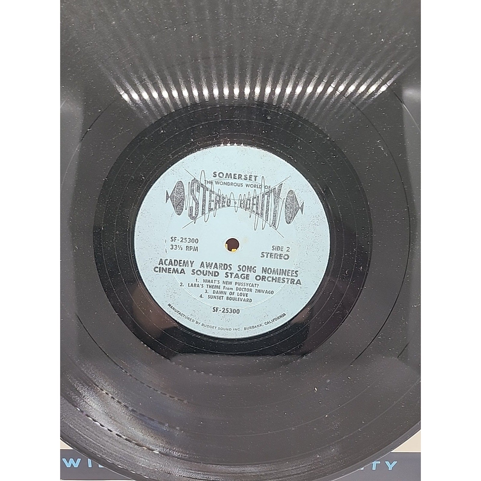 Academy Award Song Nominees 1966 Vinyl Record