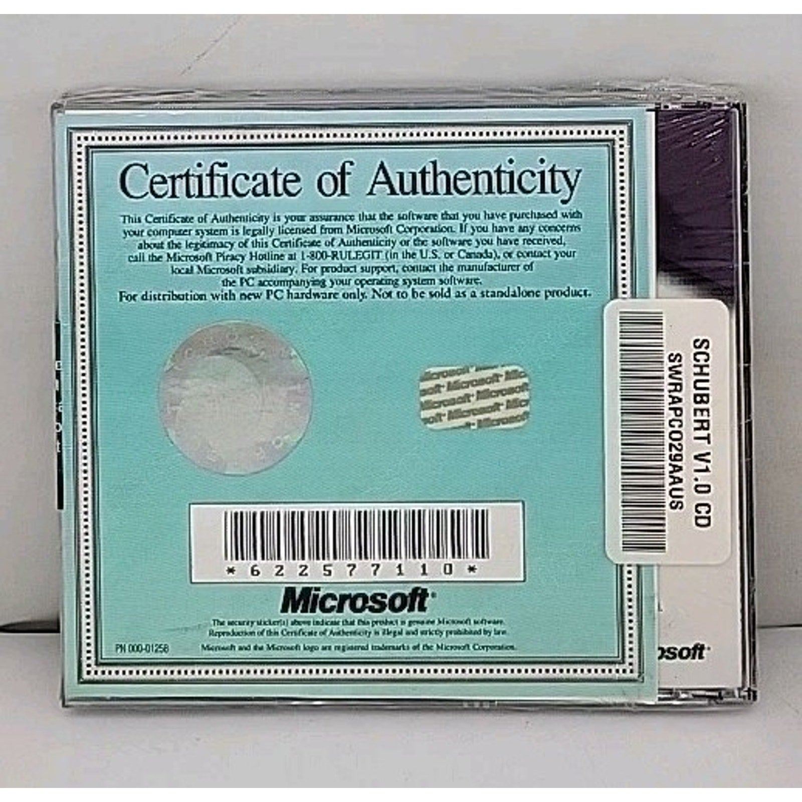 Microsoft Home Multimedia CD-ROM Schubert *Brand New*