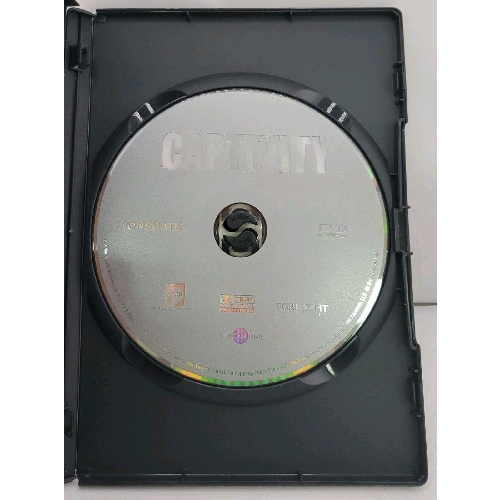 Captivity (DVD, 2007)