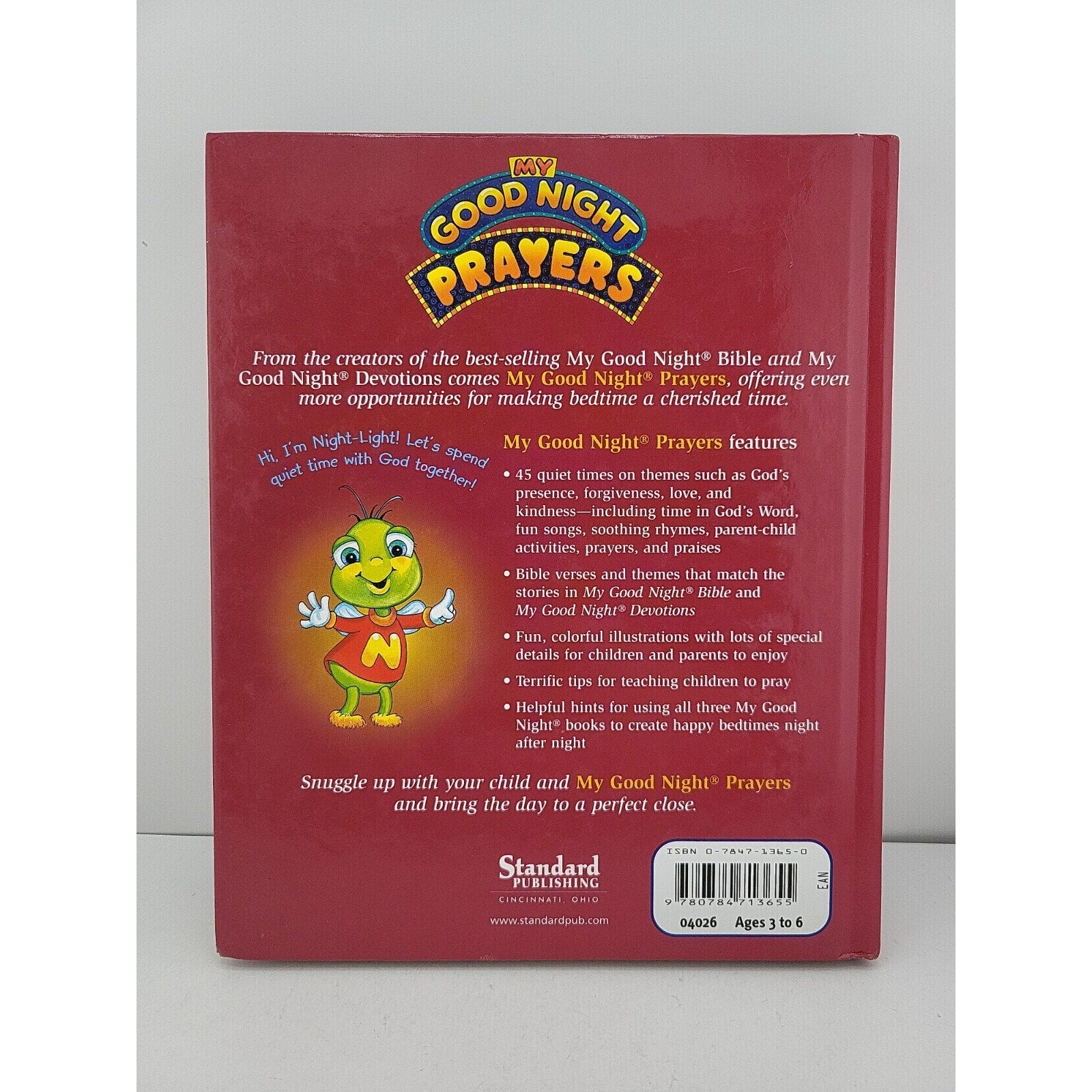 My Good Night Prayers : 45 Quiet Times with Prayers, Songs, and Rhymes by Susan