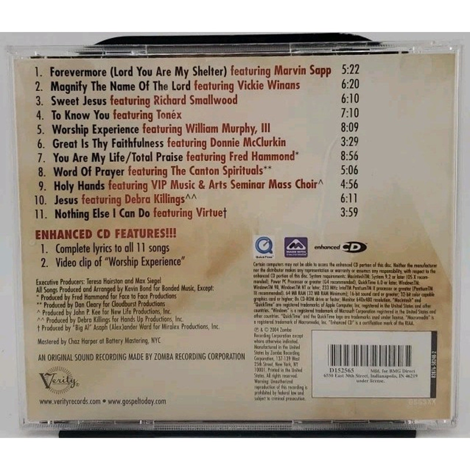Gospel Today Presents Praise & Worship Vol. 2 CD