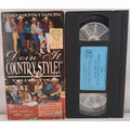 Learn Country Dancing : Doin’ it Country Style! Volume 4 (VHS,1992)