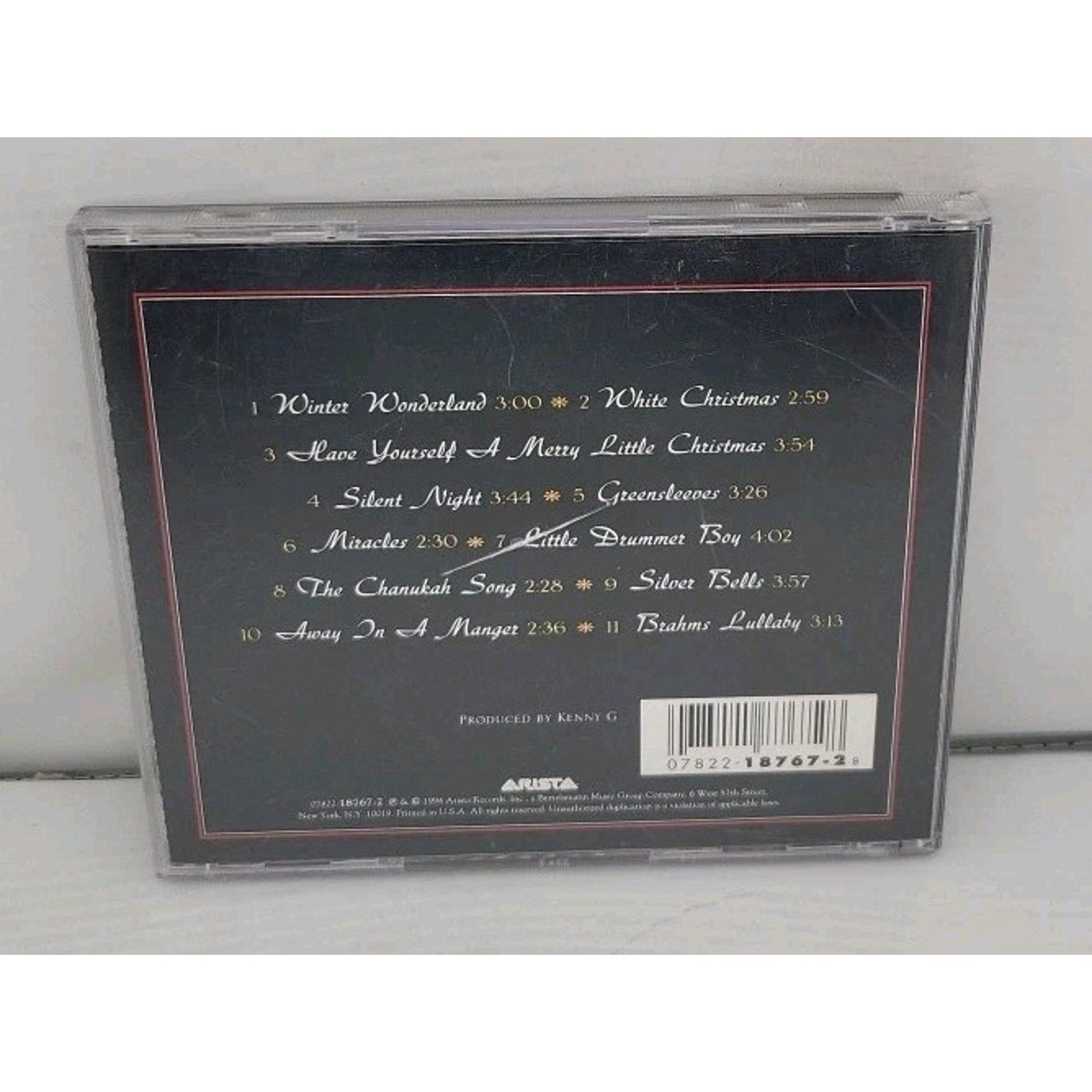 Miracles-Holiday Album by Kenny G (CD, 1994)