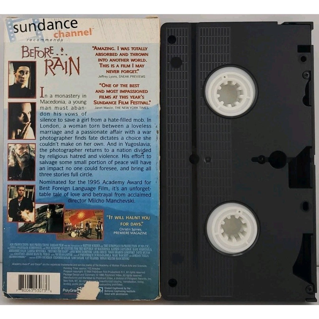 Before the Rain (VHS, 1995)