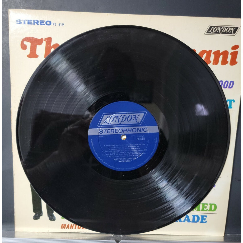 Mantovani And His Orchestra ‎– The Mantovani Sound-Big Hits From Broadway And Ho