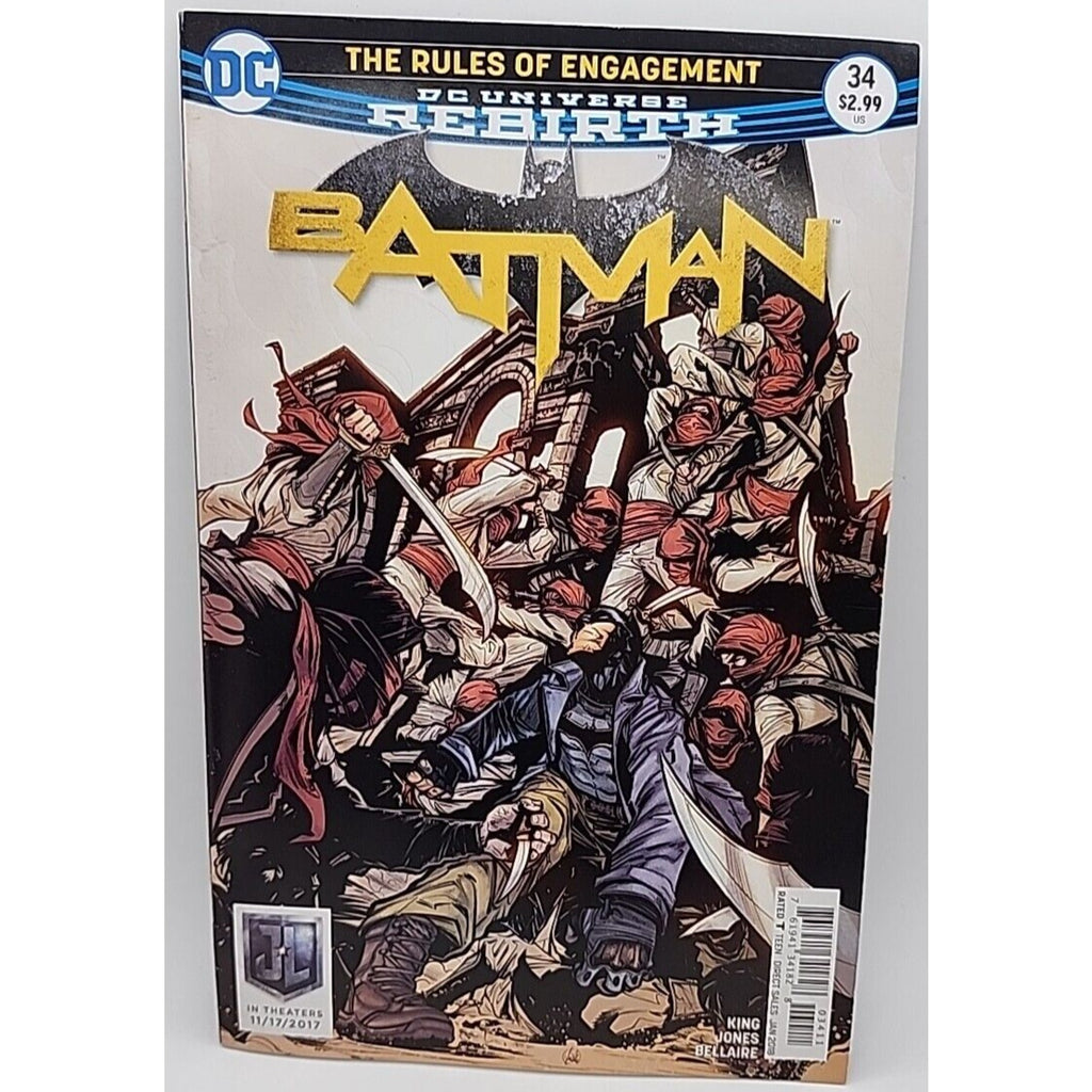 Batman (Vol.3) #34 Cover A DC Comics Universe Rebirth 2018