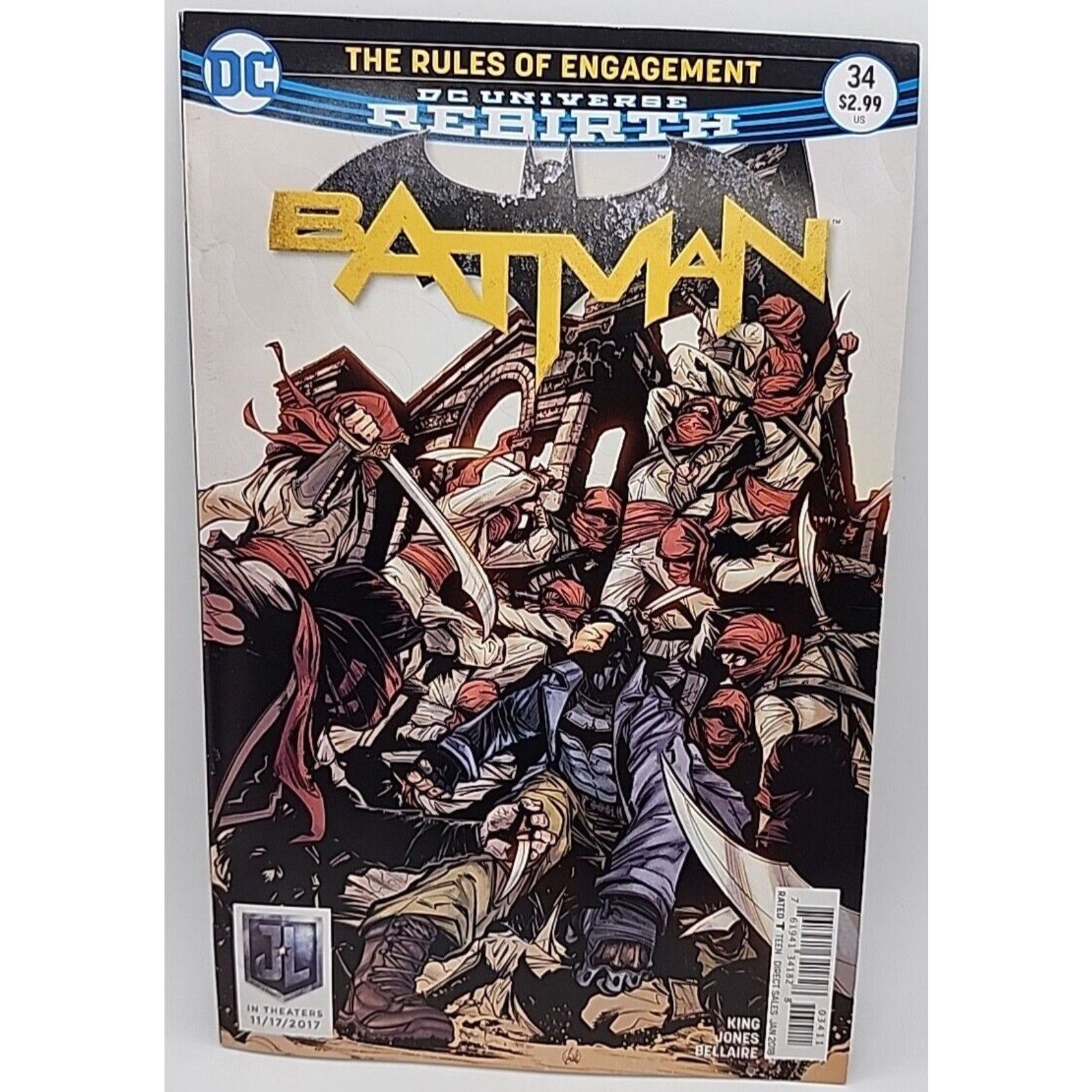 Batman (Vol.3) #34 Cover A DC Comics Universe Rebirth 2018