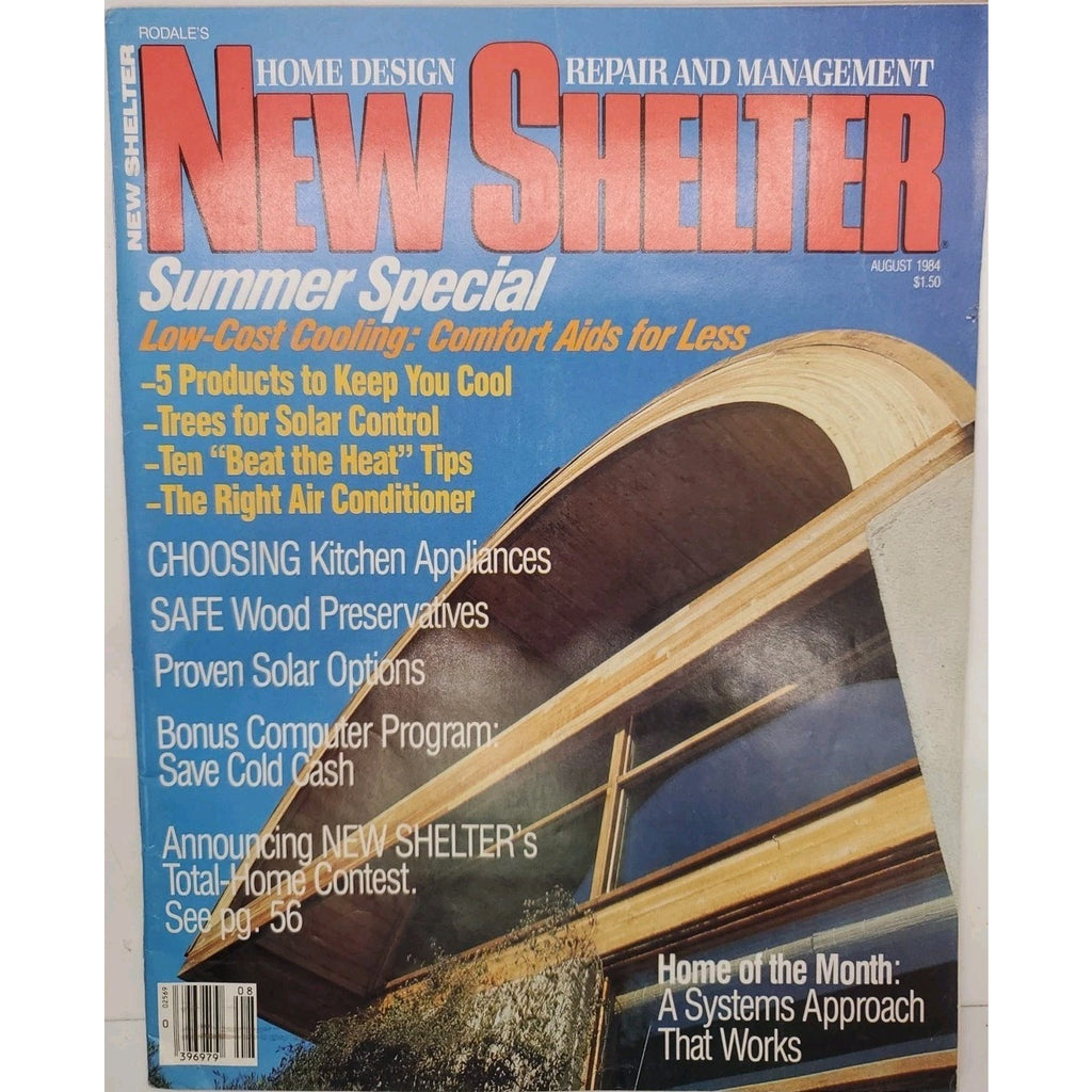 Rodale's New Shelter August 1984 Magazine