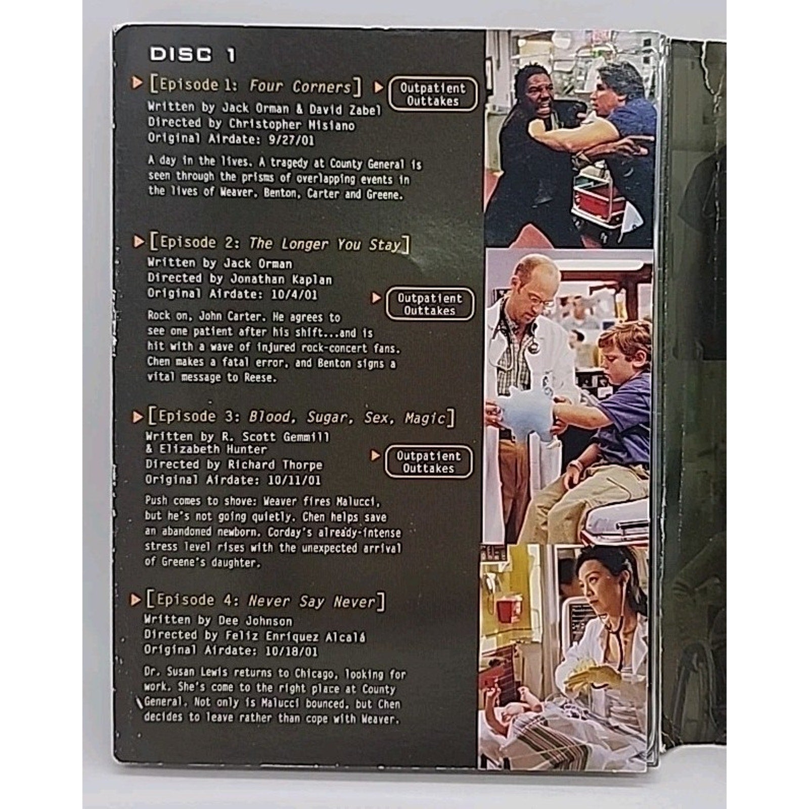 Er: the Complete Eighth Season (DVD) Missing Disc 6