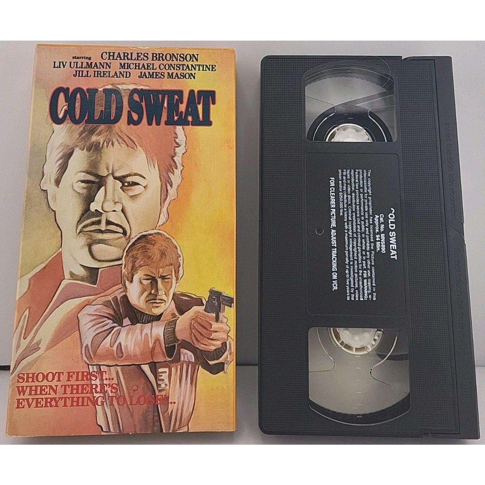 Cold Sweat (1970) VHS : Charles Bronson