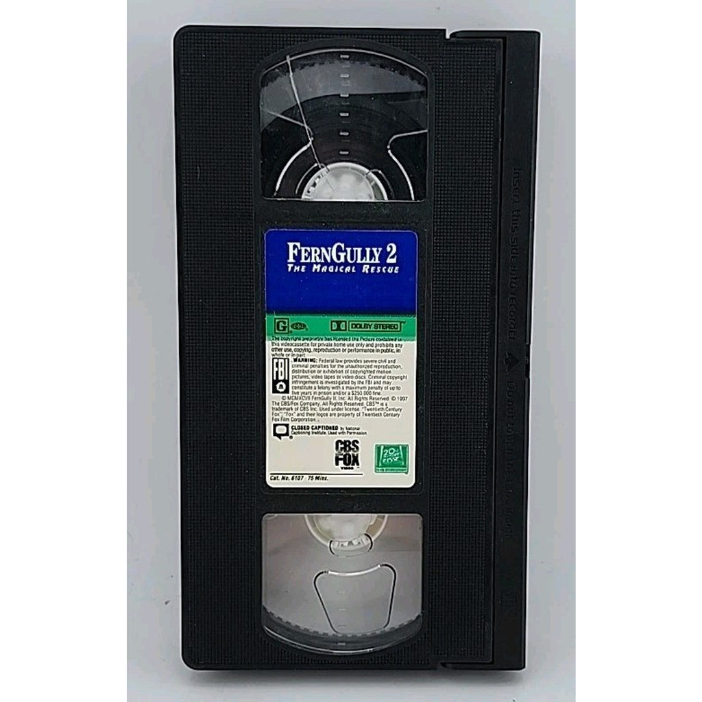 Ferngully 2: The Magical Rescue (VHS, 1998)