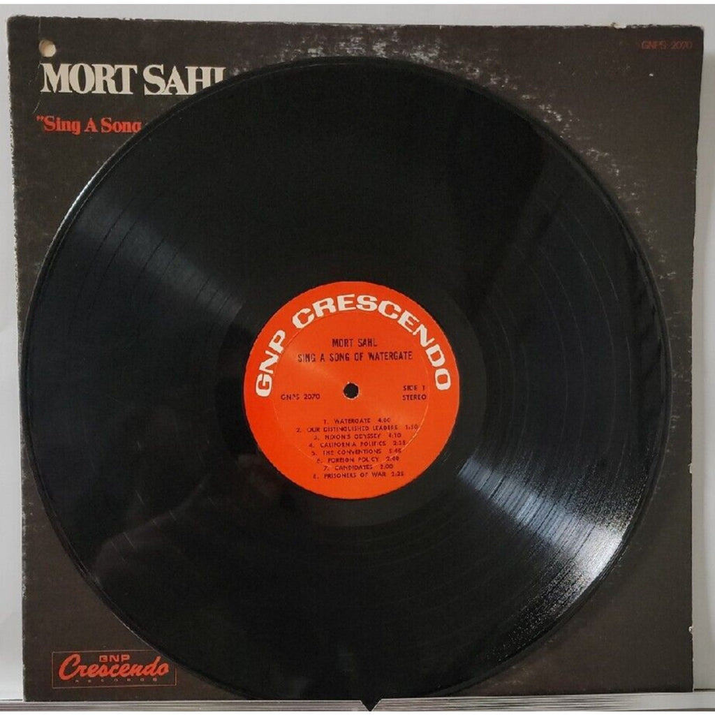 Mort Sahl Sing A Song Of Watergate (Record)