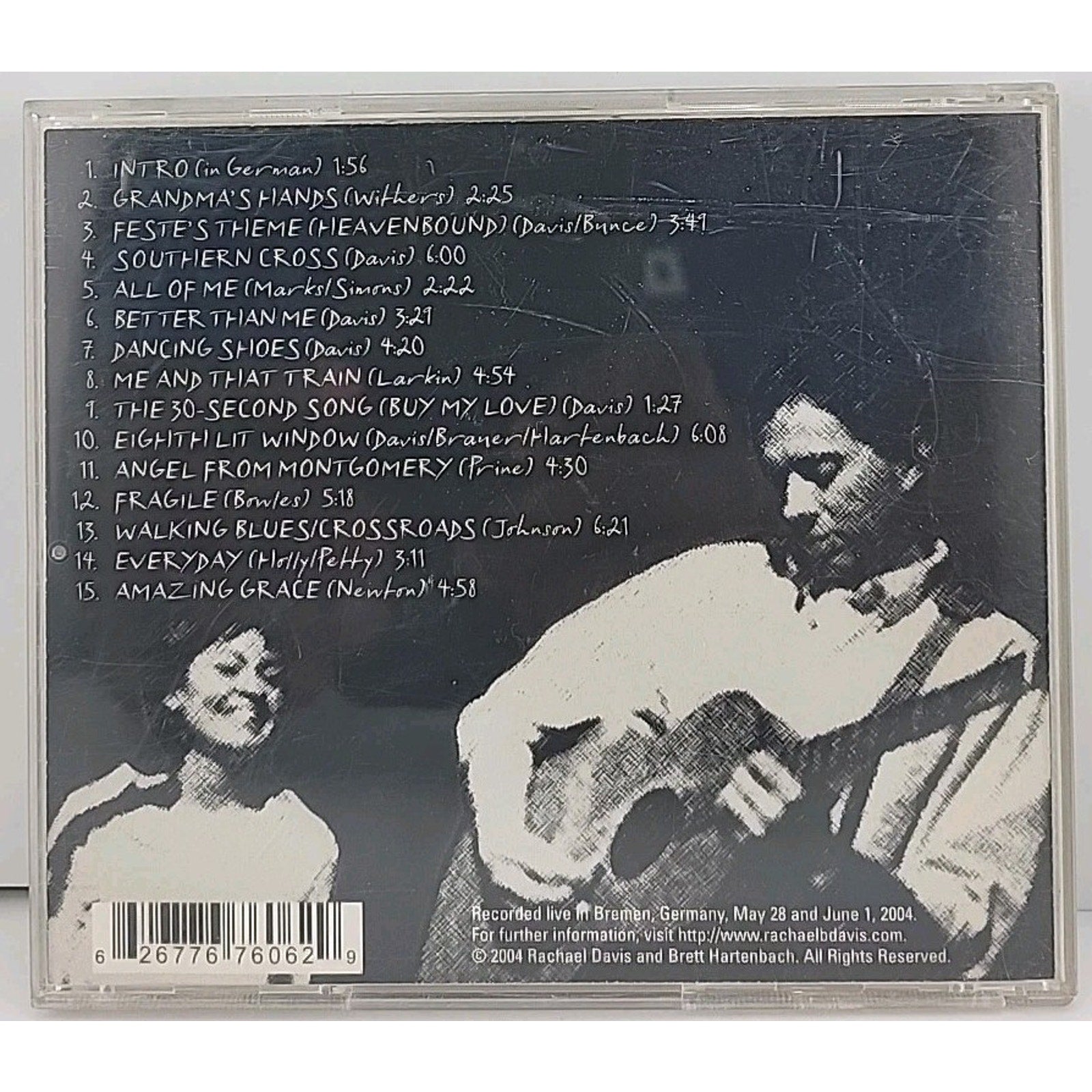 Rachael Davis - Live In Bremen Germany (CD)