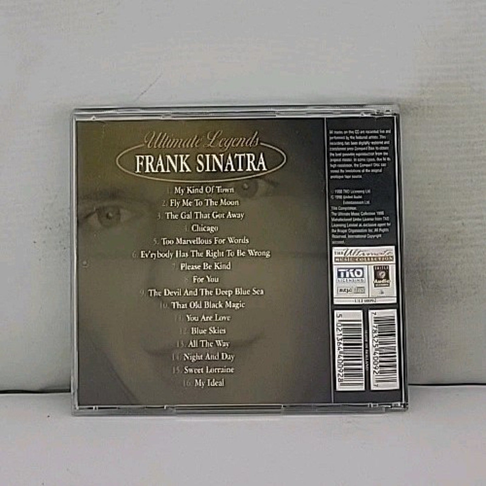 Ultimate Legends - Frank Sinatra (CD 1998)