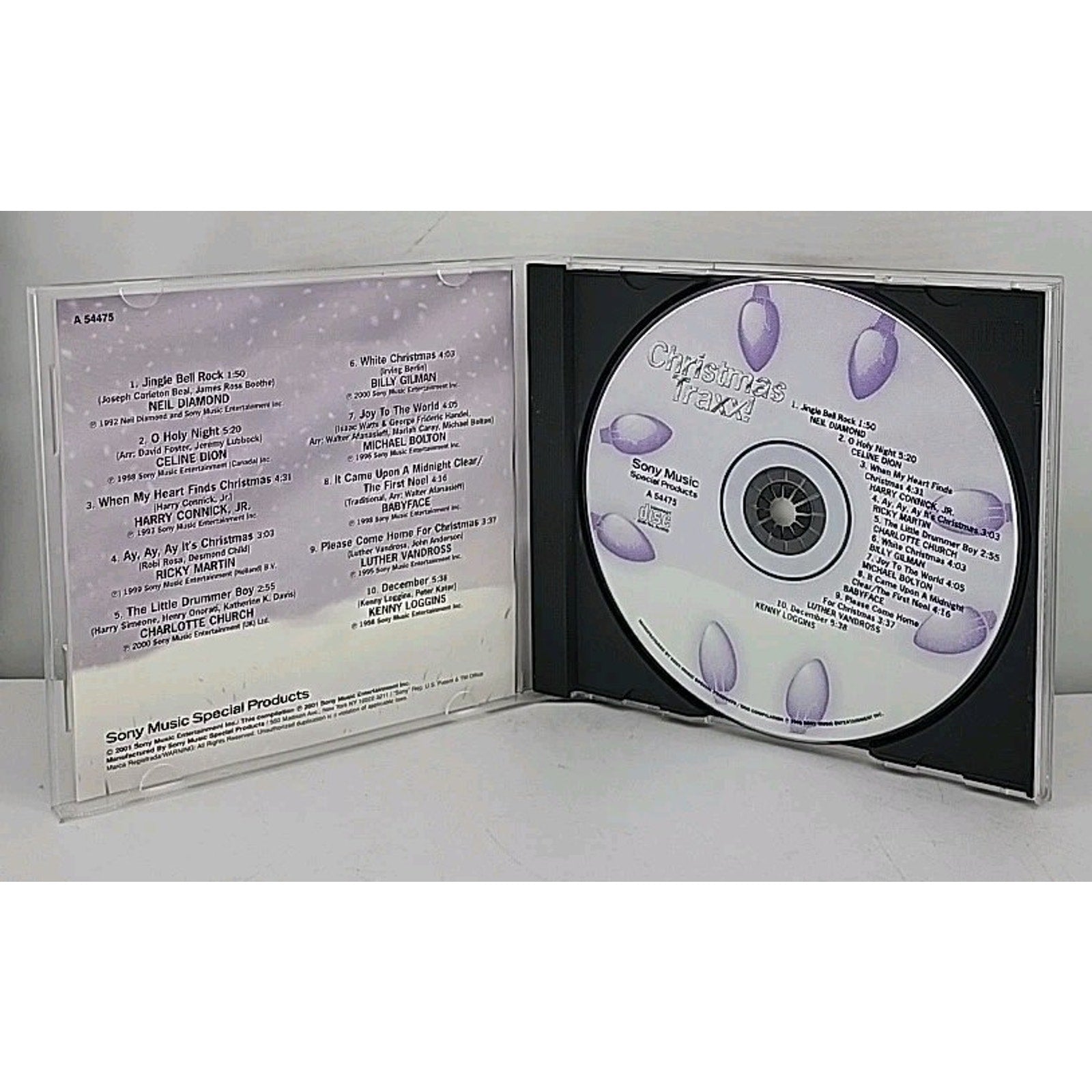 Christmas Traxx by Various Artists (CD, 2001, Sony Music Distribution (USA))