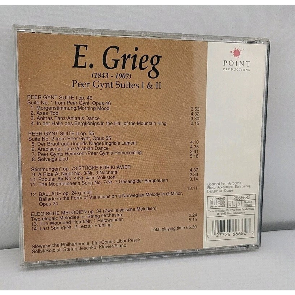 Grieg: Peer Gynt Suites I & II - Music CD - - - Ent. Media Partners