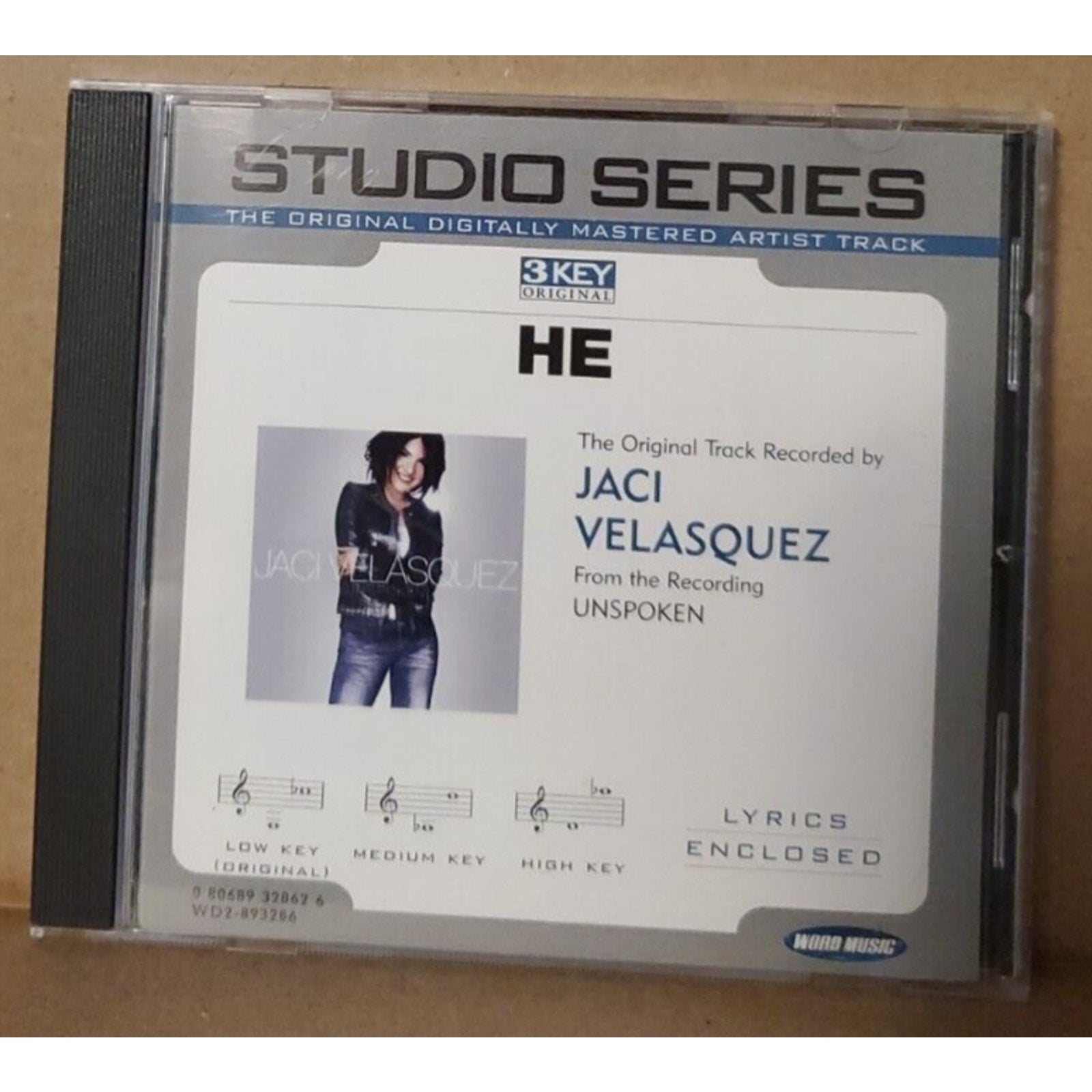 He - Jaci Velasquez - Accompaniment Track (CD)