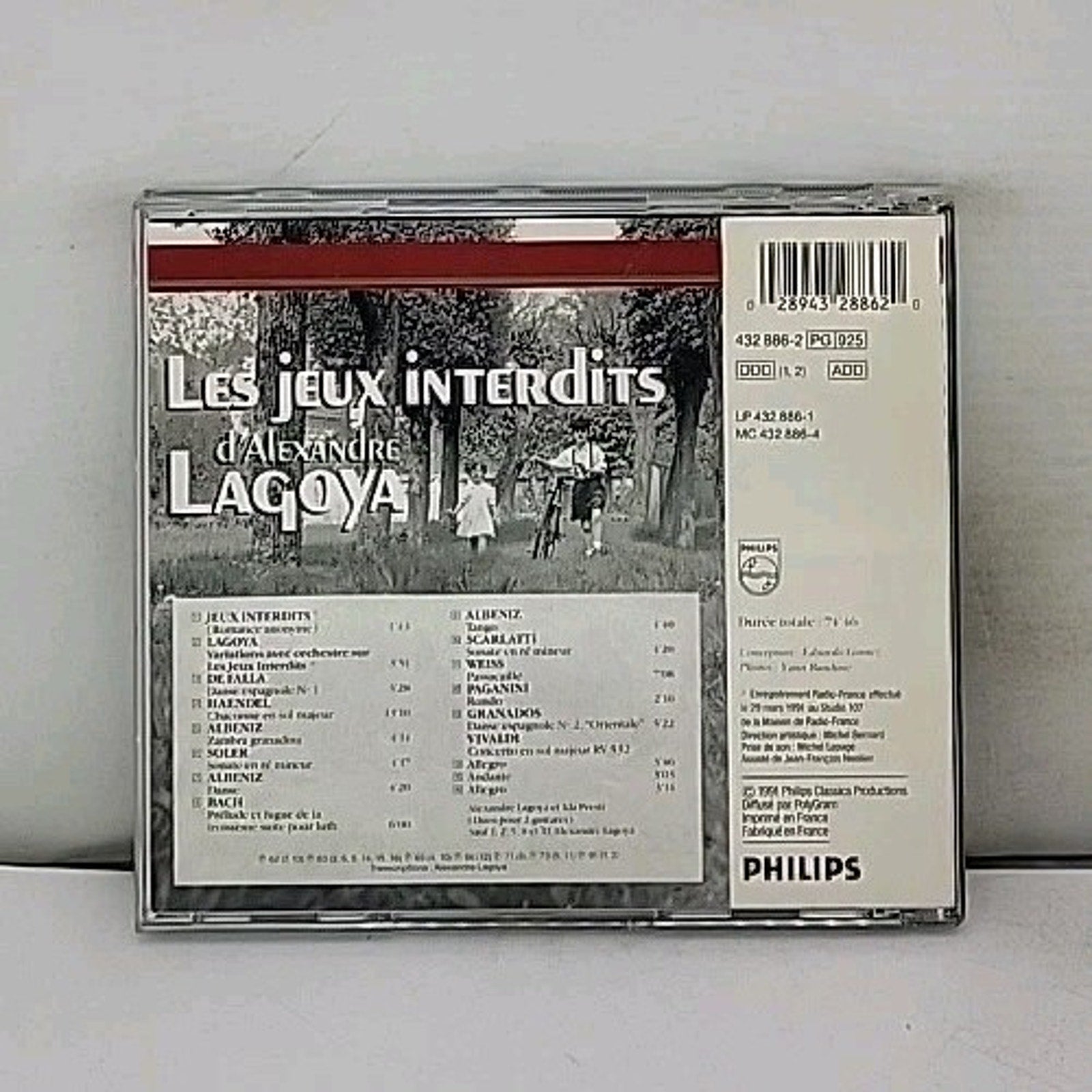 Les Jeuz Interdits - d'Alexandre Lagoya CD