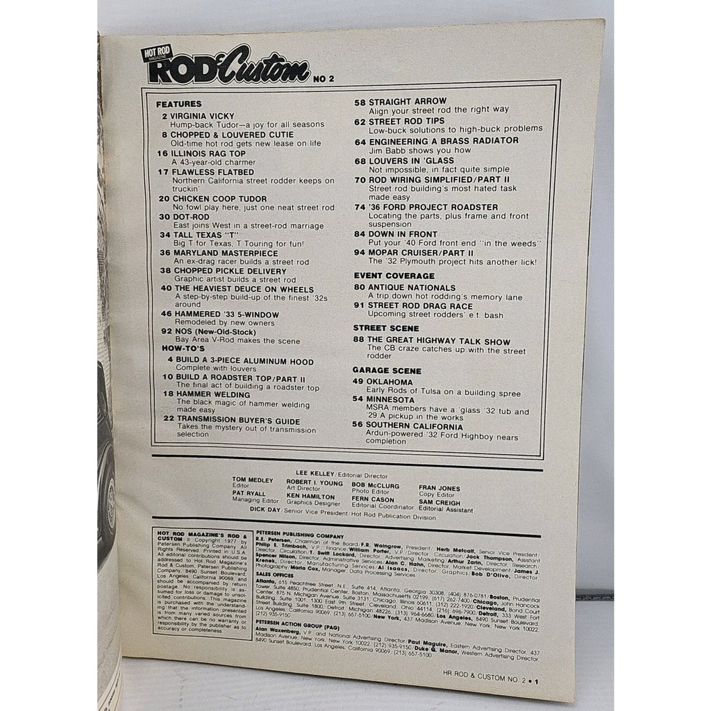 Hot Rod Magazine - Rod & Custom No. 2